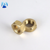 定制黄铜紧固件内六角平头螺母