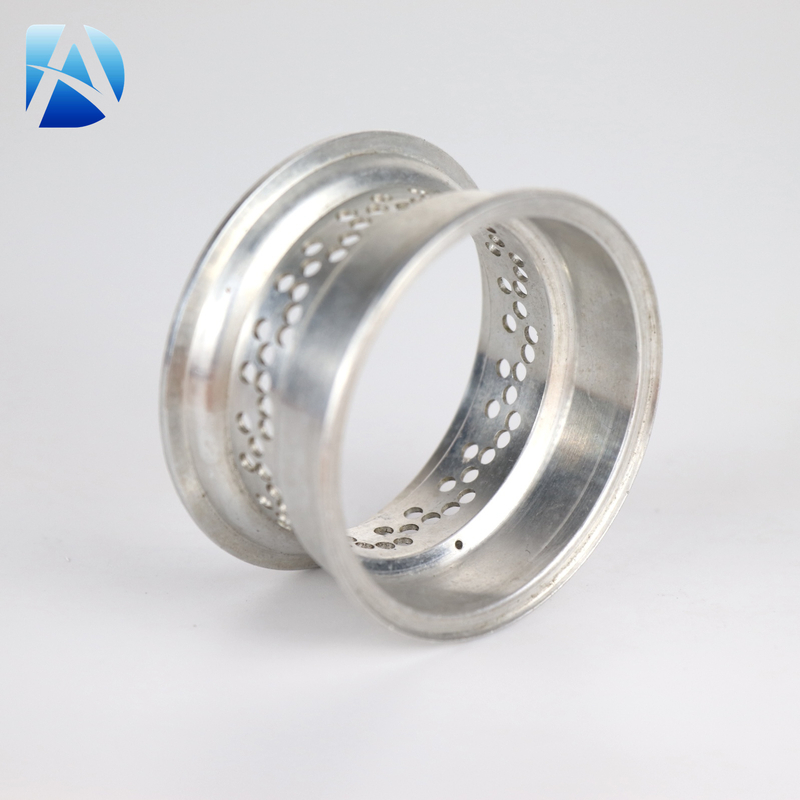 适用于 21mm X 13mm 车轴的高精度 0.005mm 小型铝轮毂 - 7075 铝合金汽车车轮零件的 CNC 车削