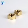 定制黄铜紧固件内六角平头螺母