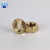 定制黄铜紧固件内六角平头螺母