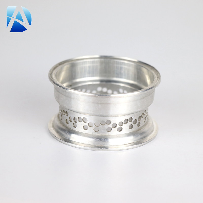 适用于 21mm X 13mm 车轴的高精度 0.005mm 小型铝轮毂 - 7075 铝合金汽车车轮零件的 CNC 车削