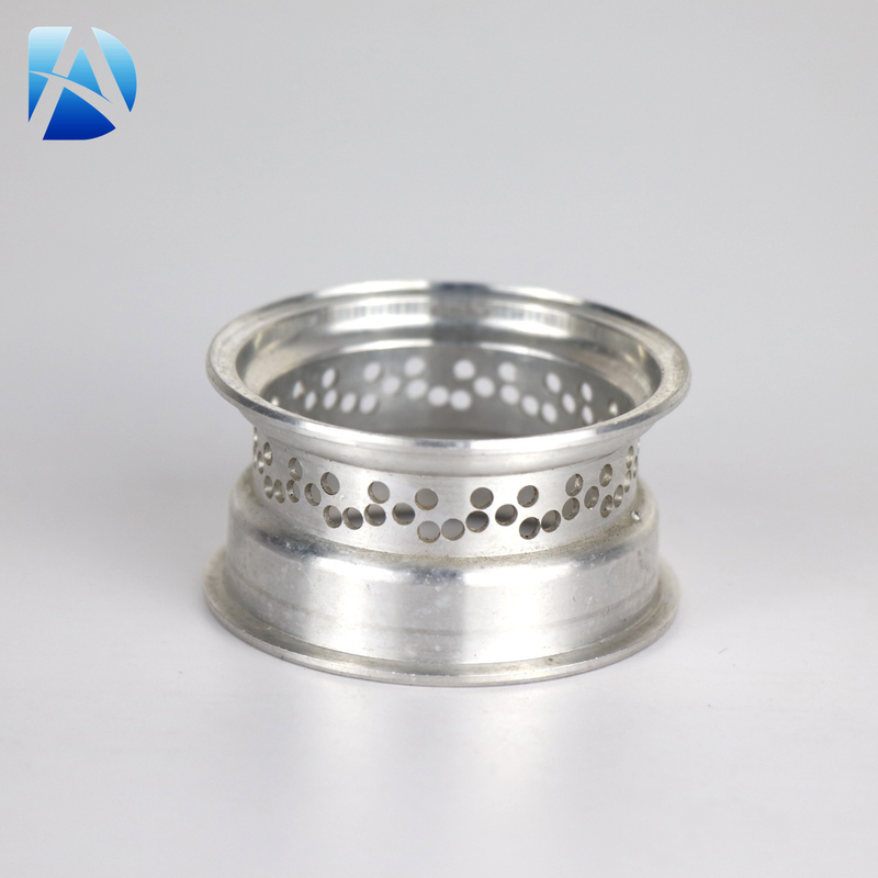适用于 21mm X 13mm 车轴的高精度 0.005mm 小型铝轮毂 - 7075 铝合金汽车车轮零件的 CNC 车削